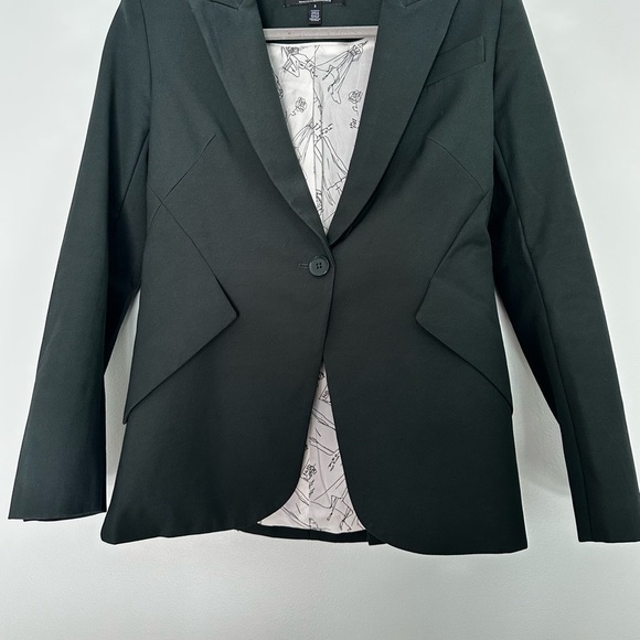 White House Black Market Women's Blazer spruce 2 EUC - Picture 5 of 8